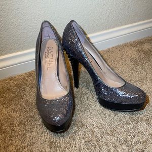 Rachel Roy heels. Silver. Size 9.